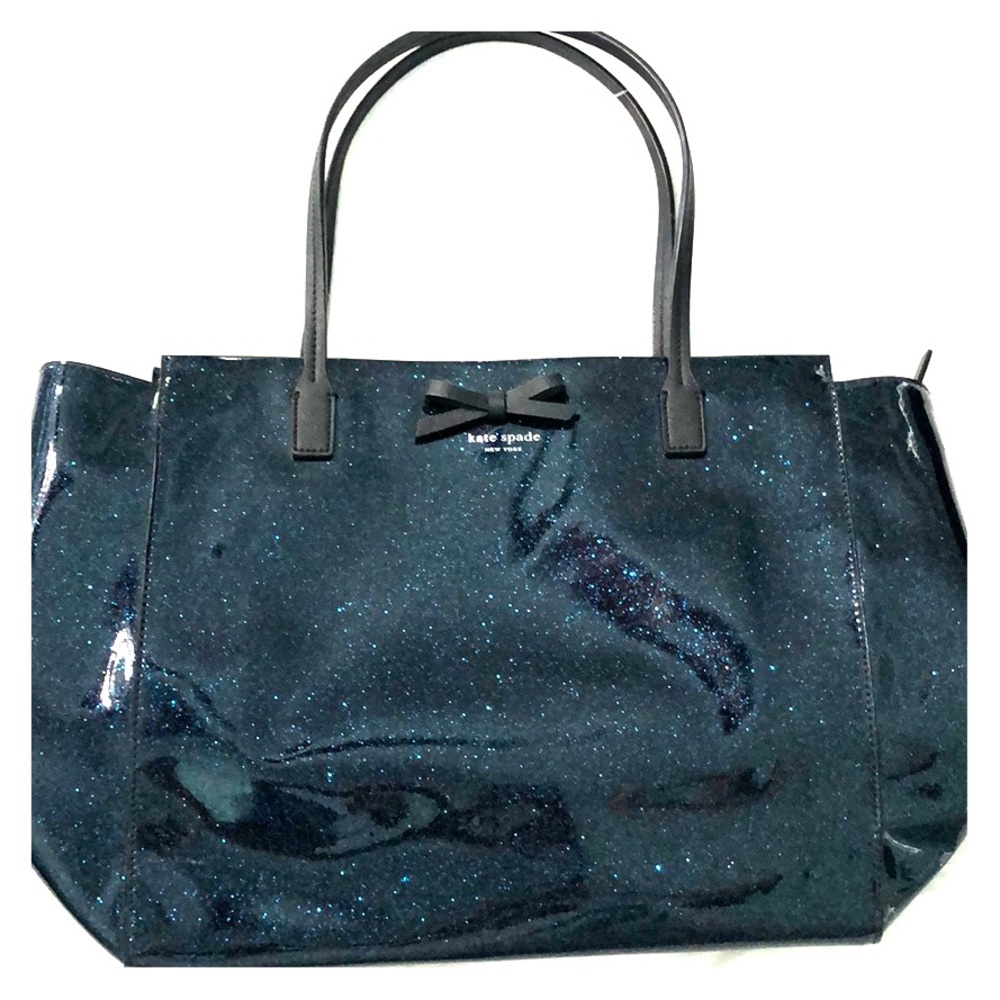 Kate Spade New York sparkly tote bag / purse